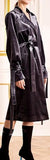 Velvet Trench Coat