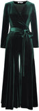 Velvet Top & Wide Leg Pant Set