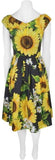 *Extended Sizes* Sunflower Print Dress
