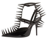 Knife Patent Spike Pump, Black or White