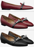 Pegase Ballerina Shoes - Deep Red or Black