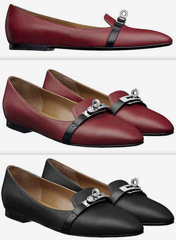 Pegase Ballerina Shoes - Deep Red or Black