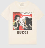 Snow White and Witch Print T-Shirt