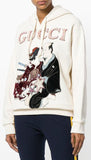 Embellished Japanese Motif Hoodie