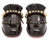 Octavian Mula 35 Black Patent Mule