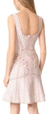 'Katrina' Lace-Up Grommet Dress