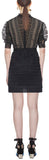 Ruffled Lace Dress