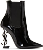 Black Patent Opyum Chelsea Boots