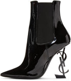 Black Patent Opyum Chelsea Boots