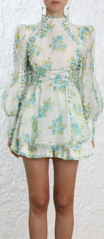 'Whitewave Honeymooners' Bodice Dress