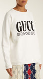 Crew-Neck Cotton Sweatshirt