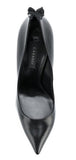 Blade Fringe Trim Pumps - Nude, Black or White
