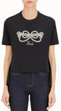 Jersey Cotton Embellished T-Shirt