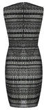 V-Neck Macrame Stretch Mini Dress