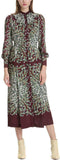 Belted Print Shirt-Dress
