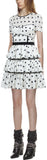 Star Printed Tiered Dress