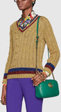 Lurex Cable Knit Sweater