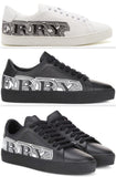 Albert Logo-Print Leather Trainers - White or Black
