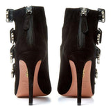 'Tutto' Buckle Suede or Leather Sandals