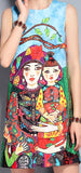 Unskilled Worker Printed Shift Dress