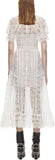 Floral Guipure Midi Dress