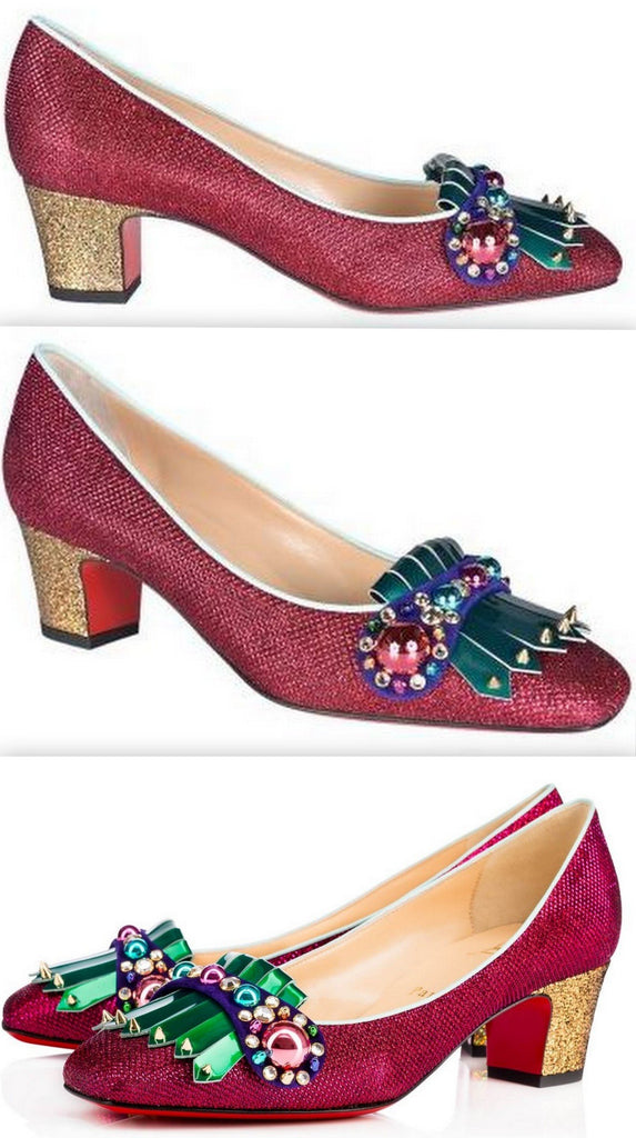 Oaxacana 45 Embellished Pump