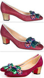 Oaxacana 45 Embellished Pump