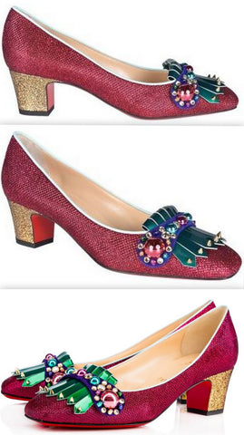 Oaxacana 45 Embellished Pump