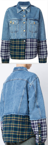 Patchwork Denim Jacket