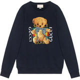 Teddy and Logo Print Sweatshirt