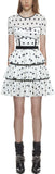 Star Printed Tiered Dress