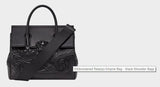 Embroidered Palazzo Empire Bag