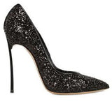 Glitter Blade Pumps - Black, Gold or Silver