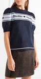 Logo Intarsia Knit Sweater