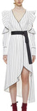 Monochrome Stripe Dress