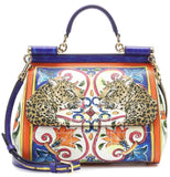 Sicily Medium Leather Shoulder Bag