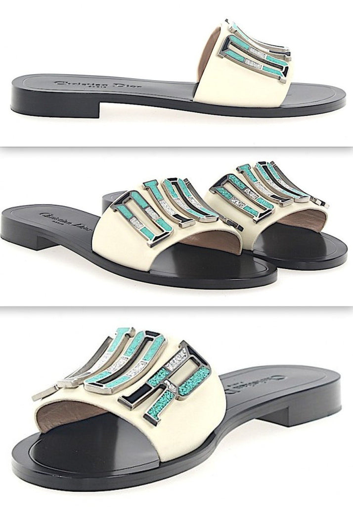 Leather Logo Slides