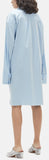 Double Front Safety Pin Shirt Dress