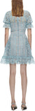 Floral Guipure Mini Dress