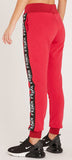 Logo Zip Jersey Sweatshirt and Pant Set, Red