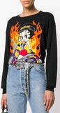 Betty Boop Biker Sweater