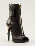 Open-Toe Ankle Boots