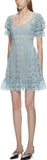 Floral Guipure Mini Dress