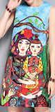 Unskilled Worker Printed Shift Dress