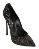 Glitter Blade Pumps - Black, Gold or Silver