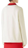Crew-Neck Cotton Sweatshirt