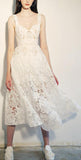 Floral Lace Bustier Dress