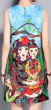 Unskilled Worker Printed Shift Dress