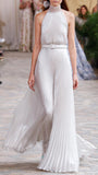 Georgette Plissé Dress