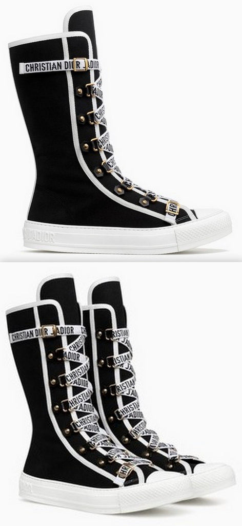 Logo Lace-Up Sneaker-Boots